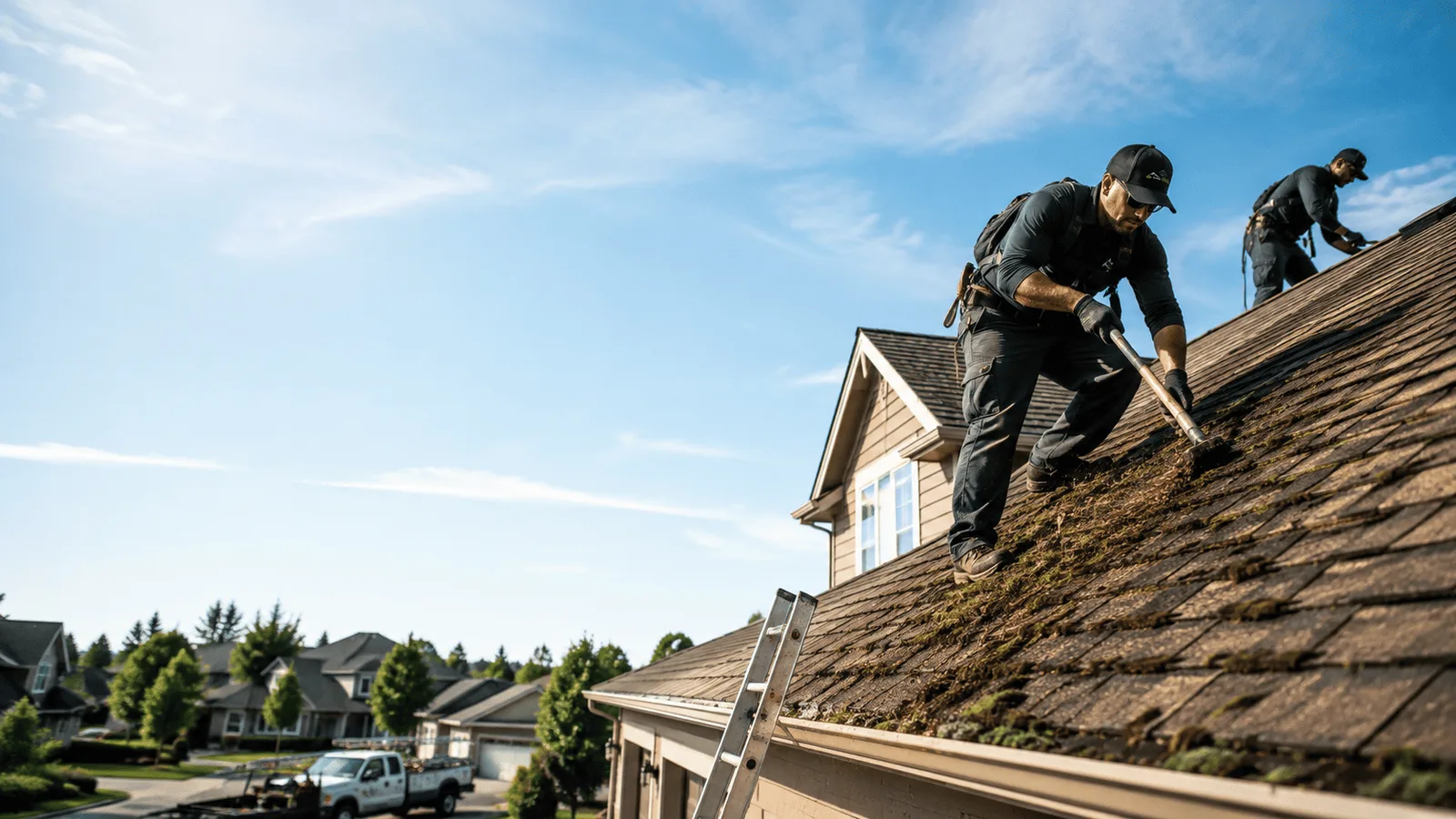 Roof Moss Removal in Pocatello, ID near me